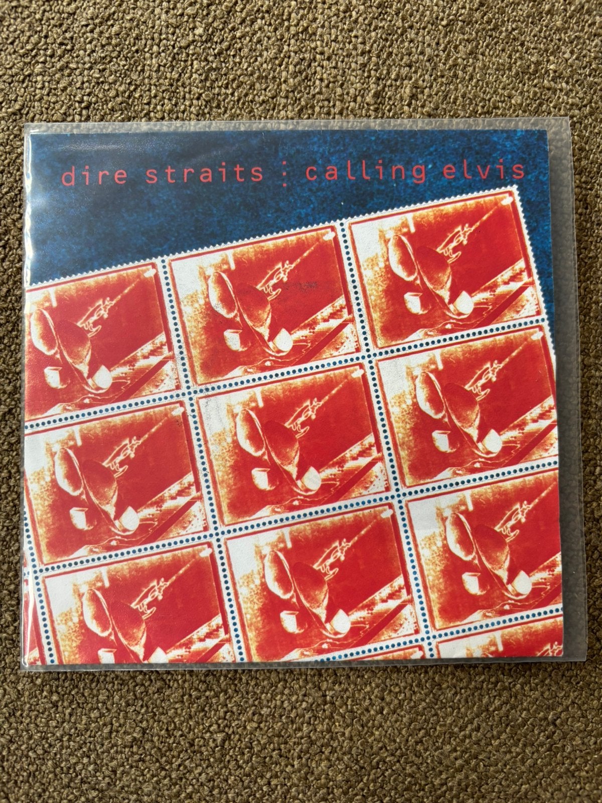 Dire Straits - Calling Elvis, Ophalen of Verzenden, Zo goed als nieuw, 7 inch, Pop