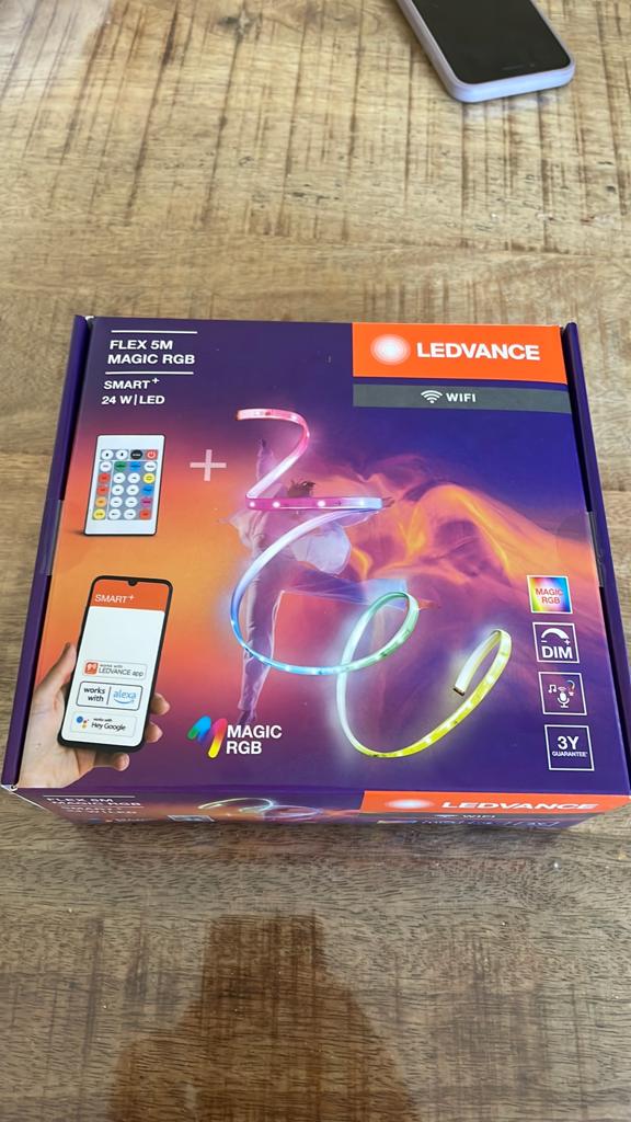 LEDVANCE - SMART+ WiFi Flex Magic - LEDStrip - RGB - 5m, Ophalen of Verzenden, Nieuw