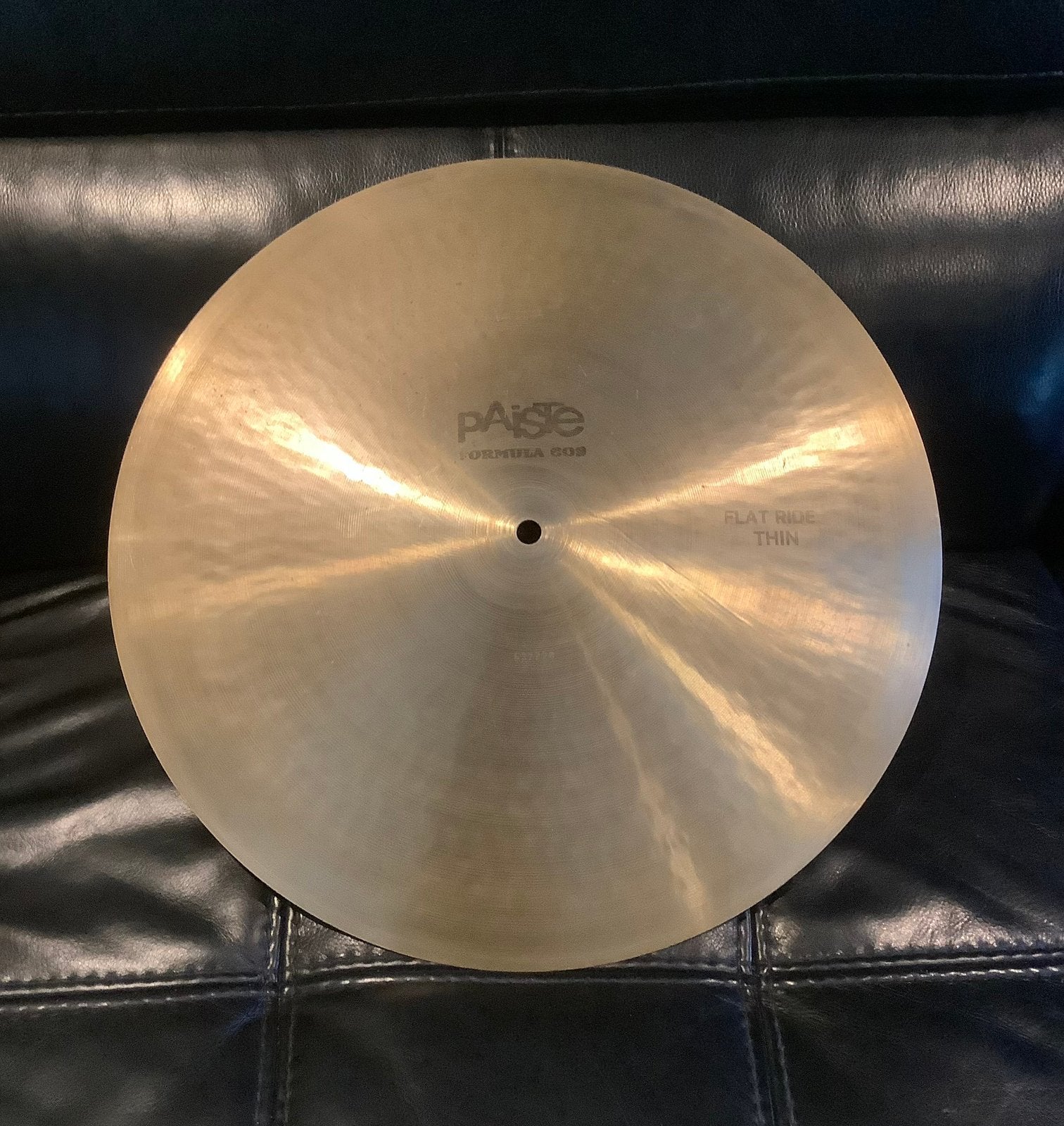 PAISTE 602 FLAT RIDE THIN, Muziek en Instrumenten, Ophalen of Verzenden, Zo goed als nieuw, Overige merken