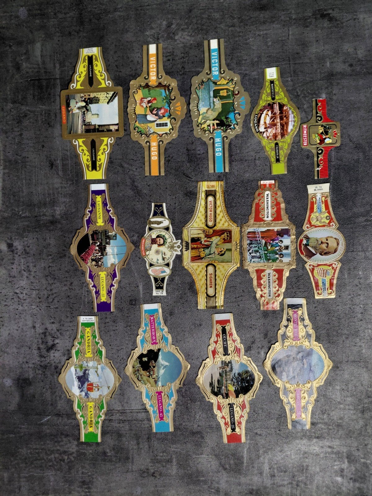 sigarenbandjes grote lotje in 1 koop., Ophalen of Verzenden, Gebruikt, Sigarenbandjes