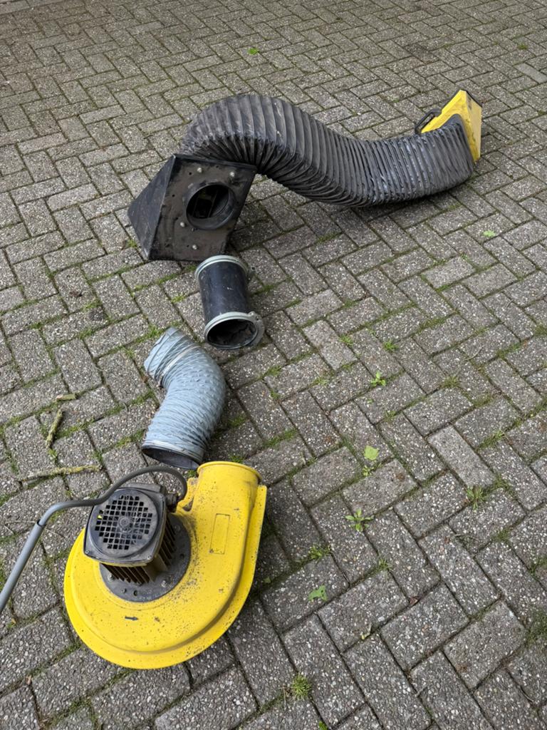 ESAB gasrookafzuiging, Ophalen of Verzenden, Gebruikt