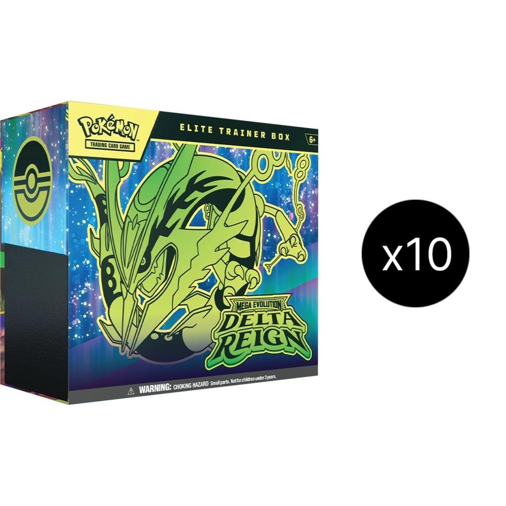 Pokémon Delta Reign Elite Trainer Box Case - PRE-ORDER