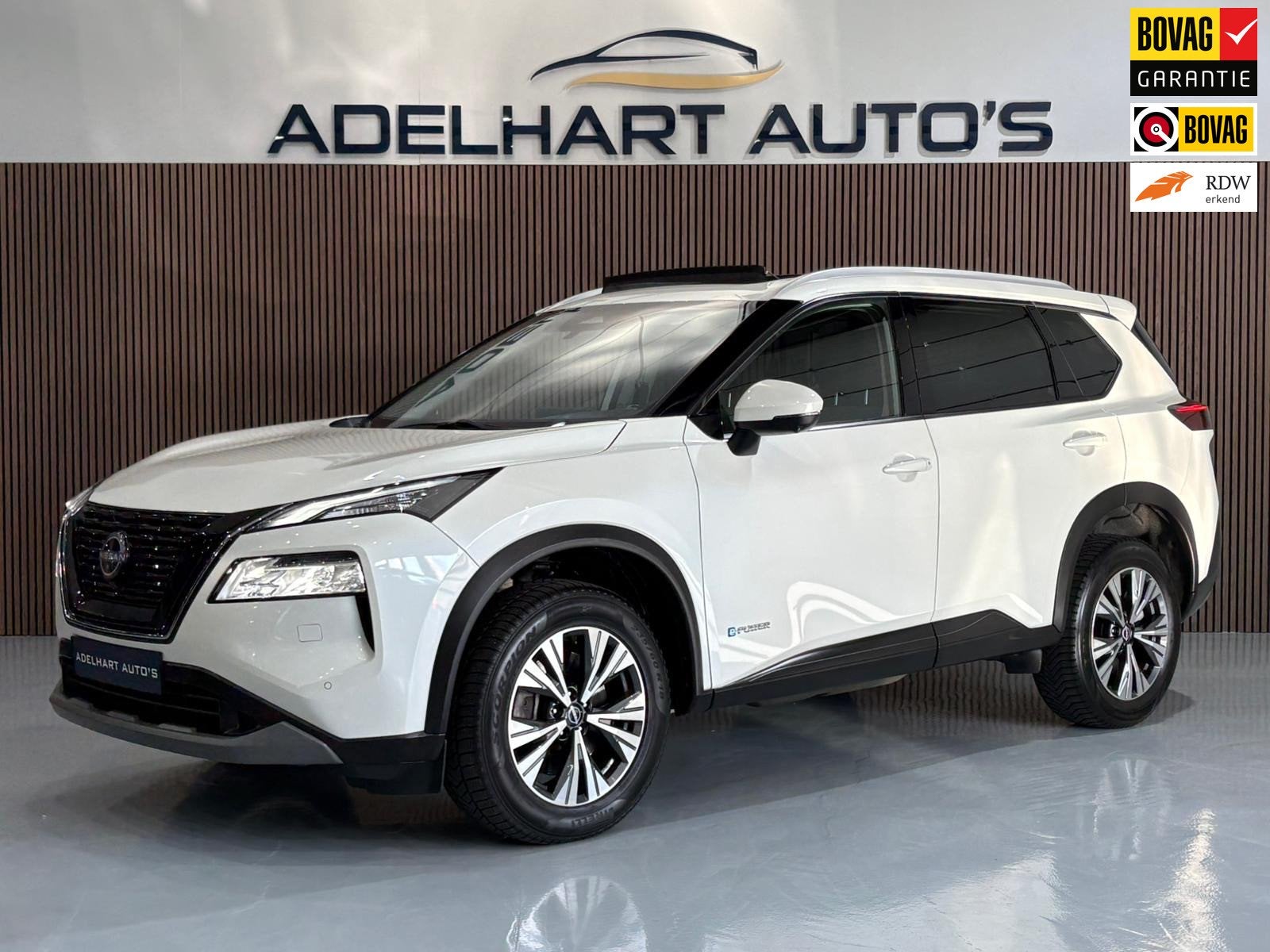 Nissan X-Trail 1.5 e-Power N-Connecta Automaat / Panorama da, 1497 cc, Gebruikt, 190 pk, Wit