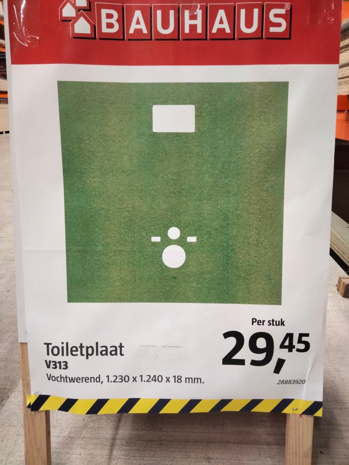 nieuwe toilet plaat, Doe-het-zelf en Verbouw, Overige typen, Nieuw, 75 tot 150 cm, Hout