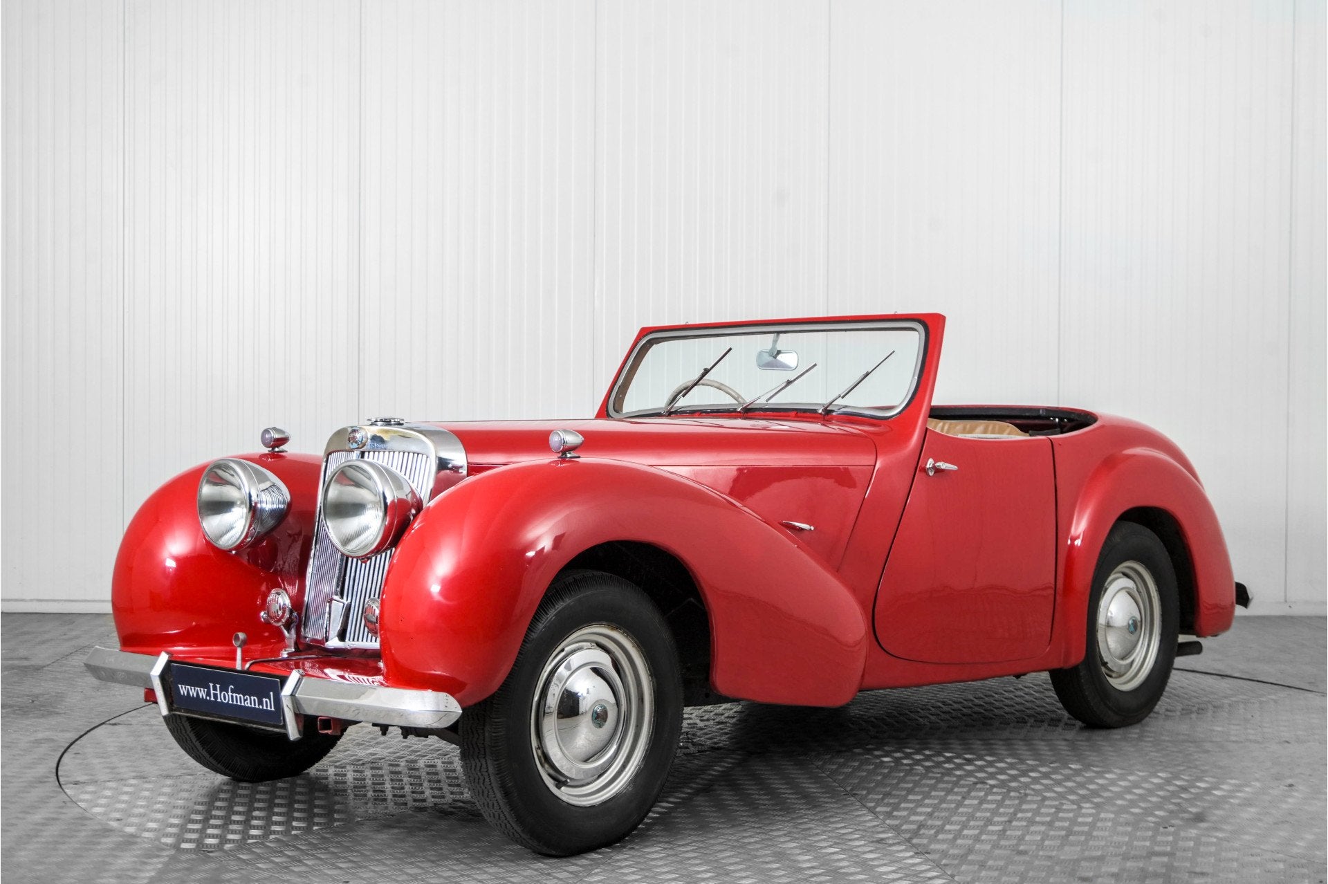 Triumph 1800 Roadster 6 cilinder overdrive (bj 1947), Auto's, Triumph, Gebruikt, Overige modellen, Cabriolet, Bedrijf