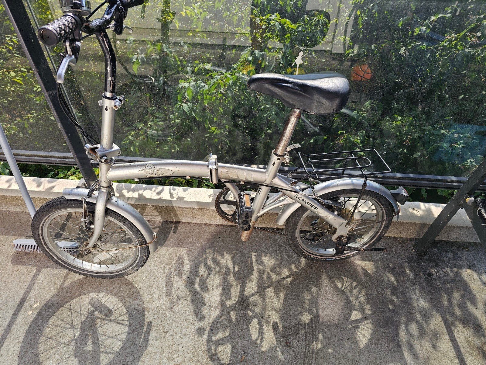 Opvouwbare fiets - Scampi, Fietsen en Brommers, Fietsen | Vouwfietsen, Overige merken, 20 inch of meer, Gebruikt, Velgrem