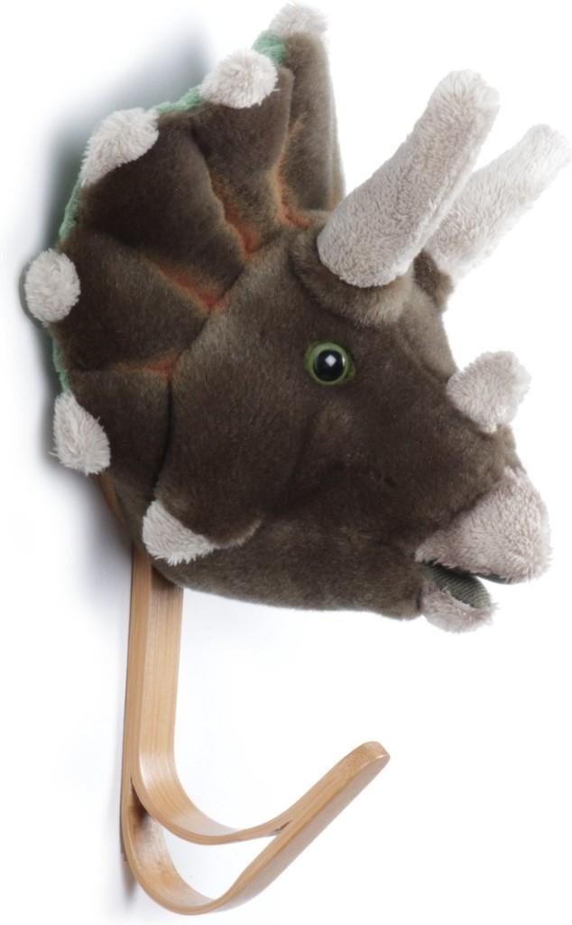 Kinderkapstok Kapstok Haak Dierenkop Dino Wild & Soft, Wandkapstok, Overige materialen, Wild and Soft BV, Ophalen of Verzenden