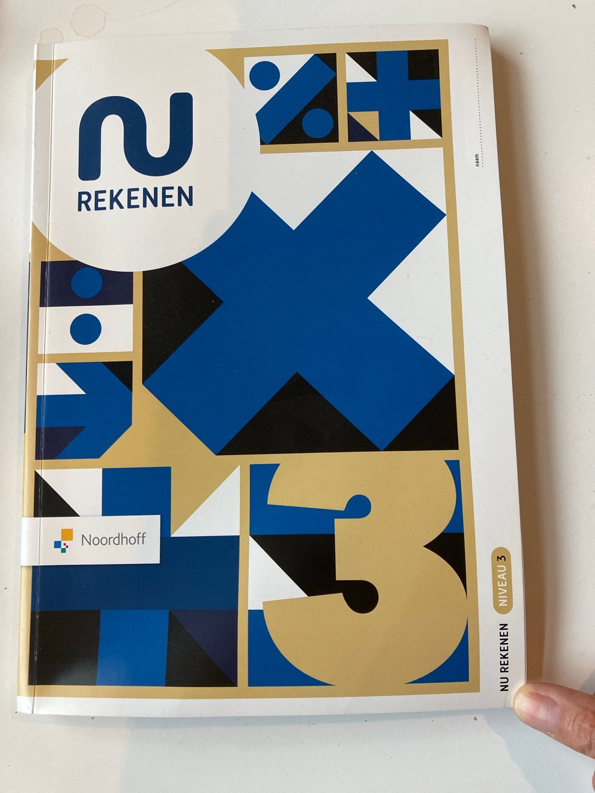 Nu Rekenen Leer-werkboek Niveau 3 (Noordhoff, 2025), Ophalen of Verzenden, Nieuw, MBO