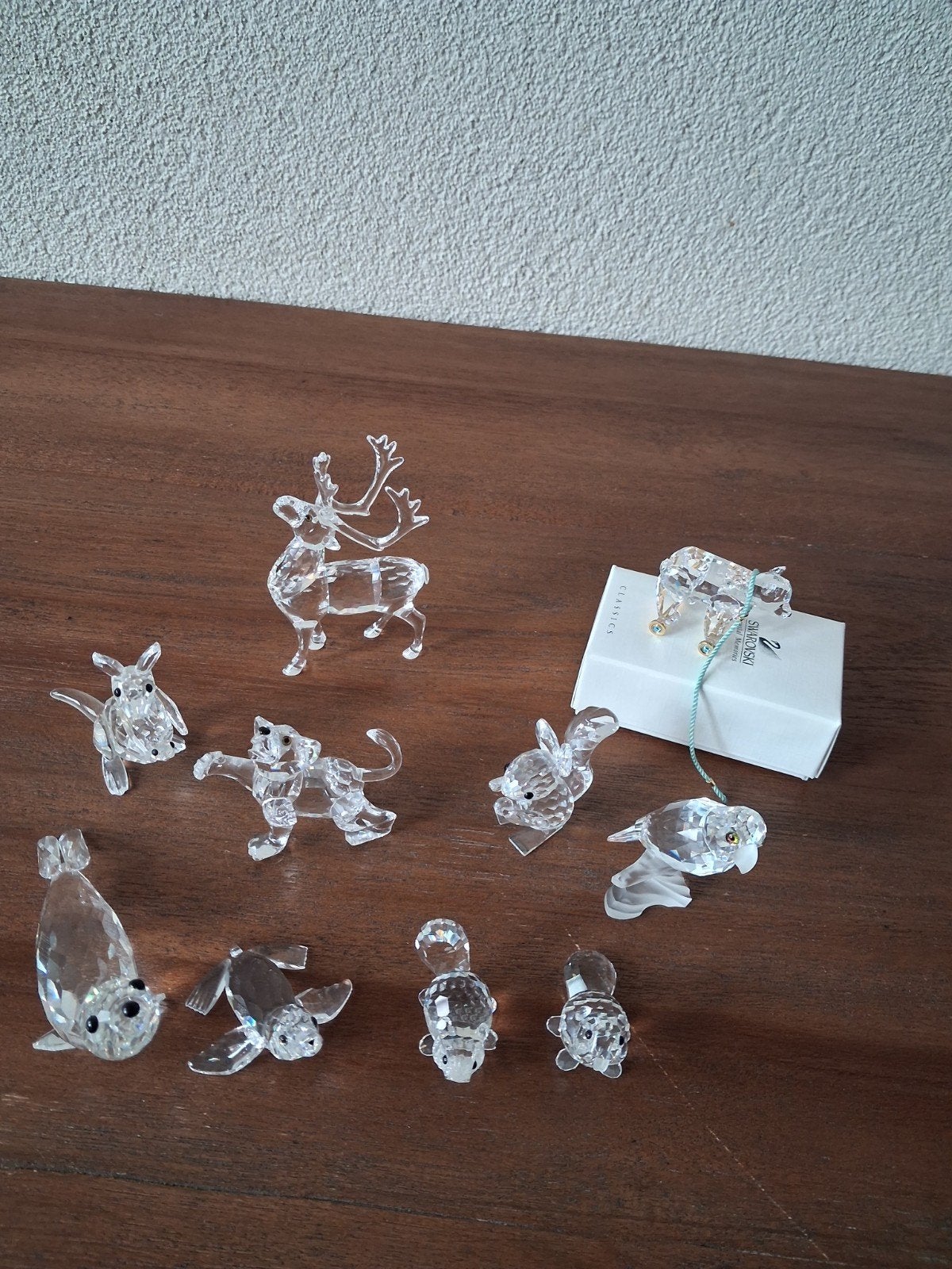 Swarovski kristallen beeldjes - diverse dieren, Verzamelen, Swarovski, Zo goed als nieuw, Figuurtje, Ophalen of Verzenden