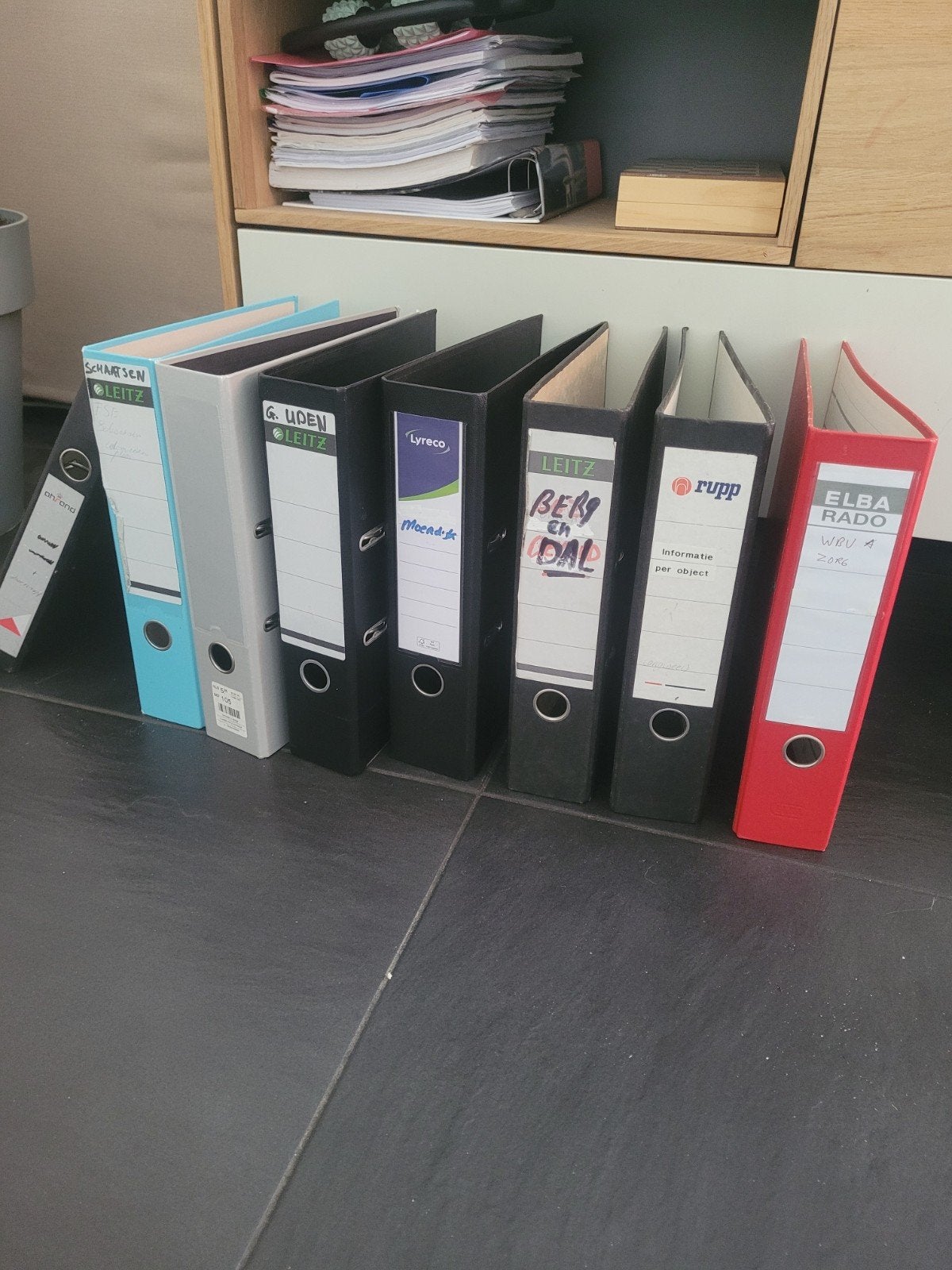 Archiefmappen in zeer goede staat (meer dan 20 stuks), Ophalen of Verzenden, Gebruikt