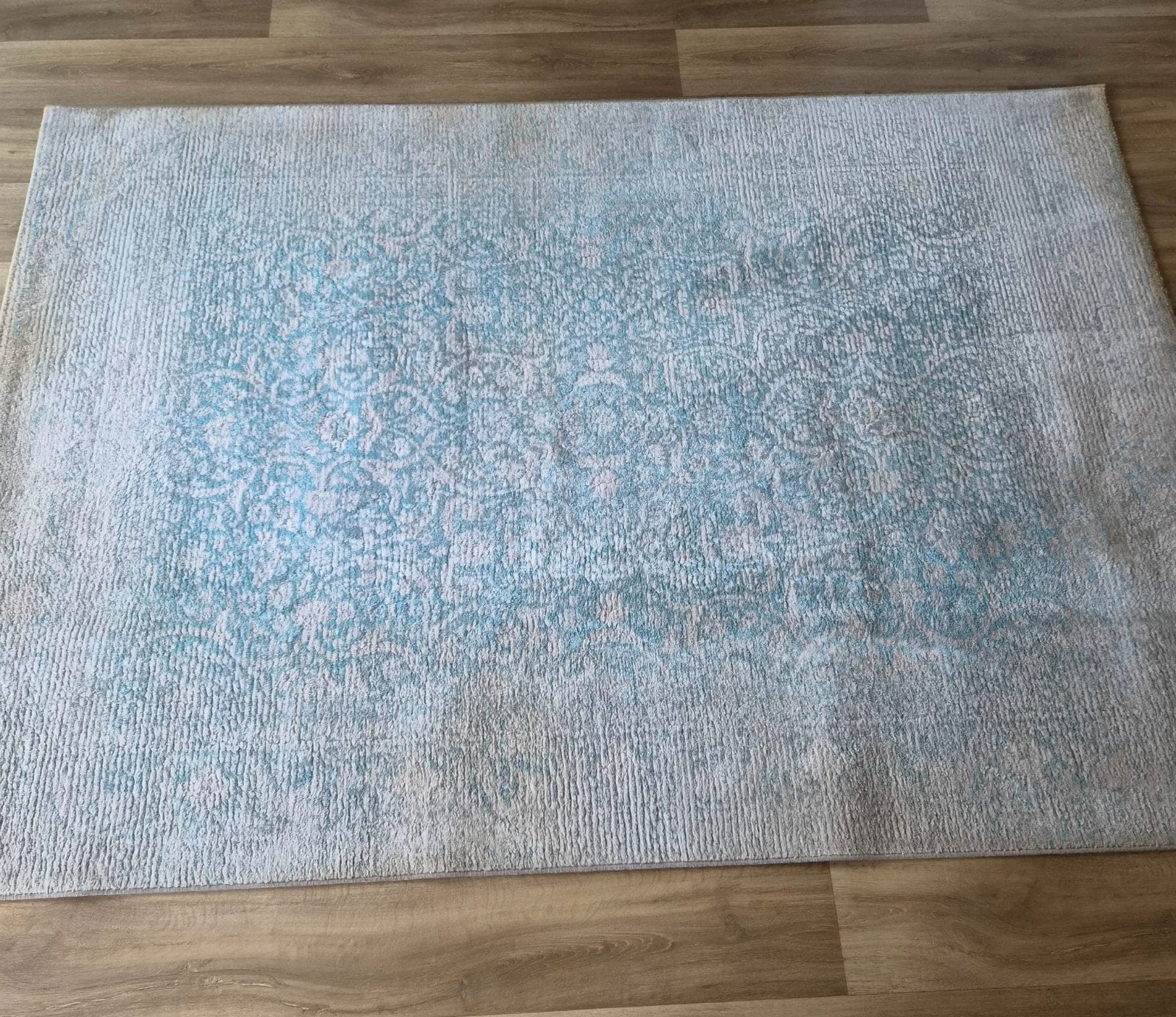 Vloerkleed Osta Patina 160x230 cm en 80x140 - Heel goed., Ophalen, Gebruikt, Modern, Klassiek, Patroon, Vintage, Blauw