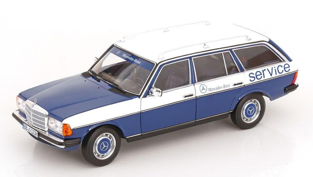 1:18 Mercedes-Benz  S123 T-Model  1980/85 - Mercedes Service, Hobby en Vrije tijd, Modelauto's | 1:18, Auto, ., Nieuw, Norev