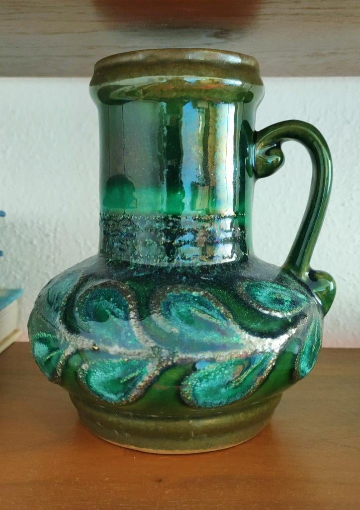 Strehla (West Germany) 9012, vintage vaas, Antiek en Kunst, Antiek | Vazen, Ophalen of Verzenden
