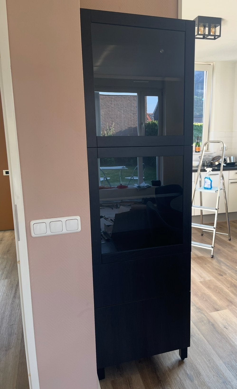 IKEA BESTÅ kast met twee grote onderlades., Ophalen, Zo goed als nieuw