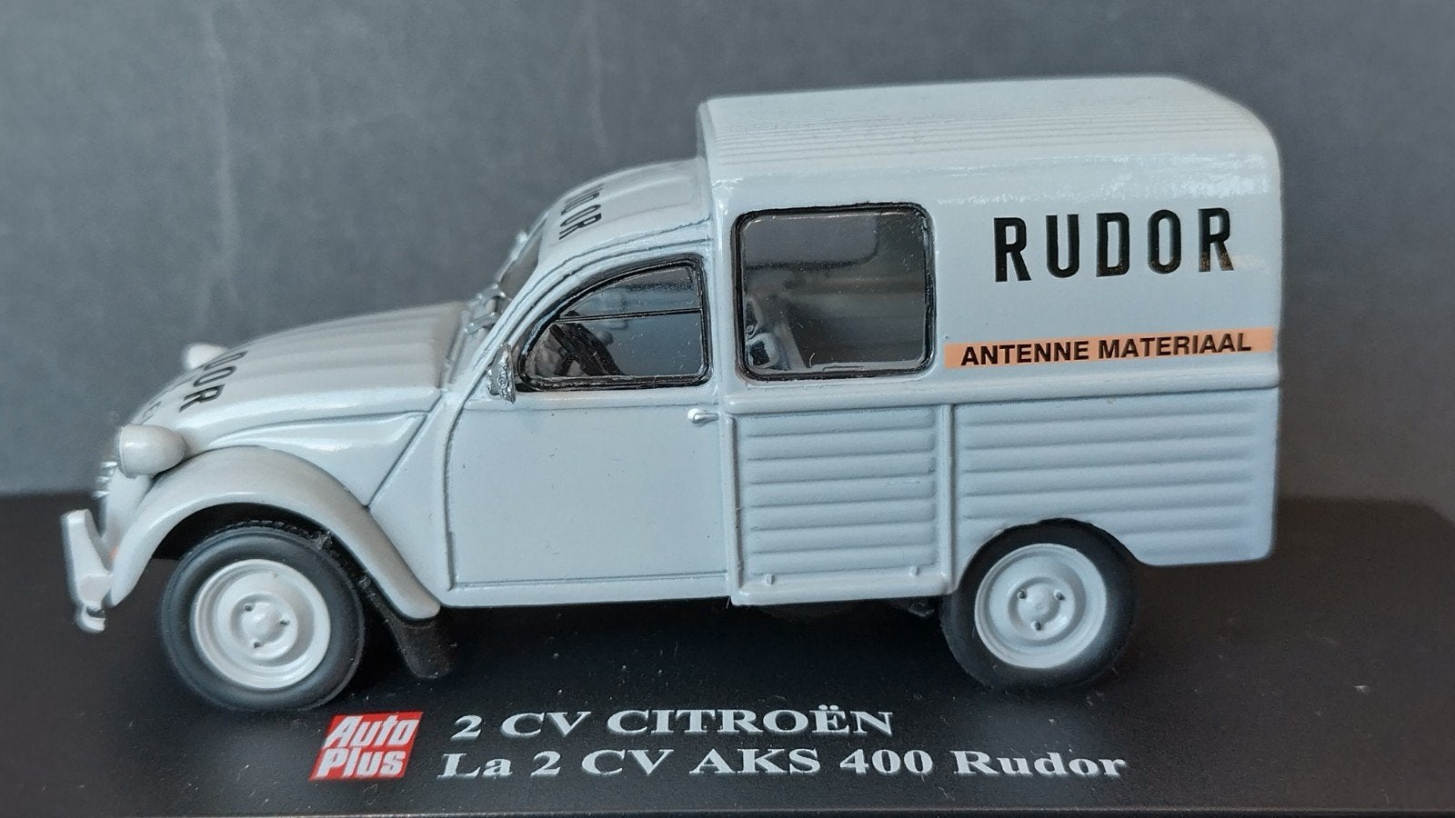 Citroen 2cv aks 400 Ruder 1:43 Eligor Autoplus Pol, Overige merken, Auto, Verzenden, .