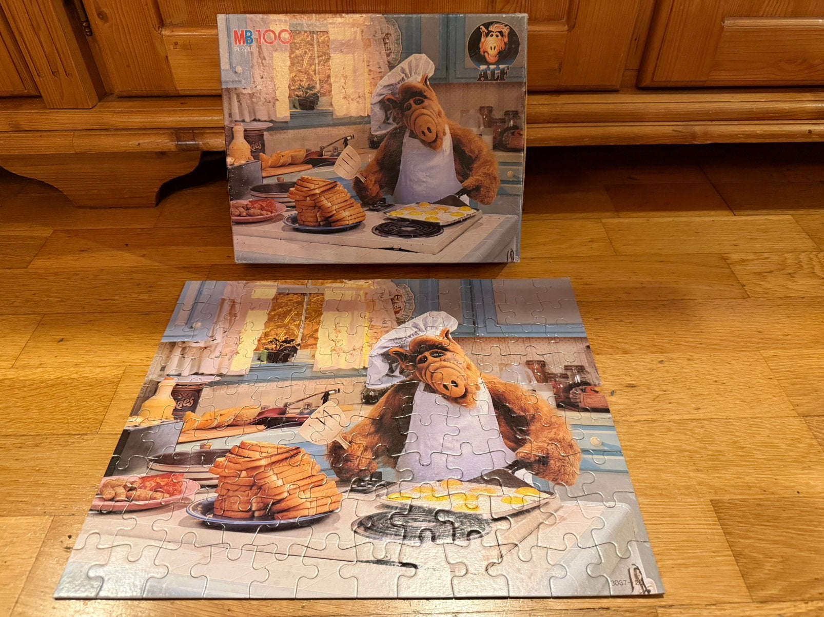ALF puzzel, Ophalen of Verzenden, Minder dan 500 stukjes, Gebruikt, Legpuzzel