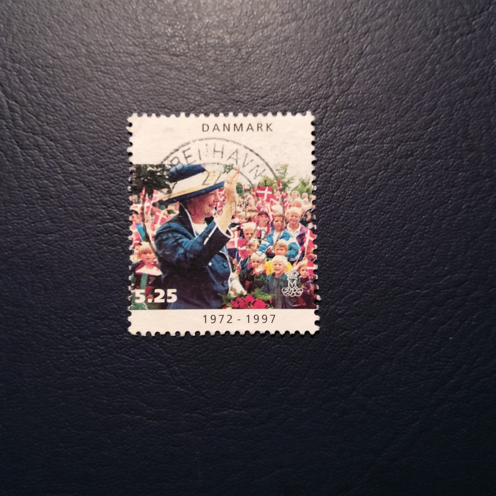 Postzegel Denemarken 1972-1997 Koningin Margrethe II, Postzegels en Munten, Ophalen of Verzenden, Gestempeld