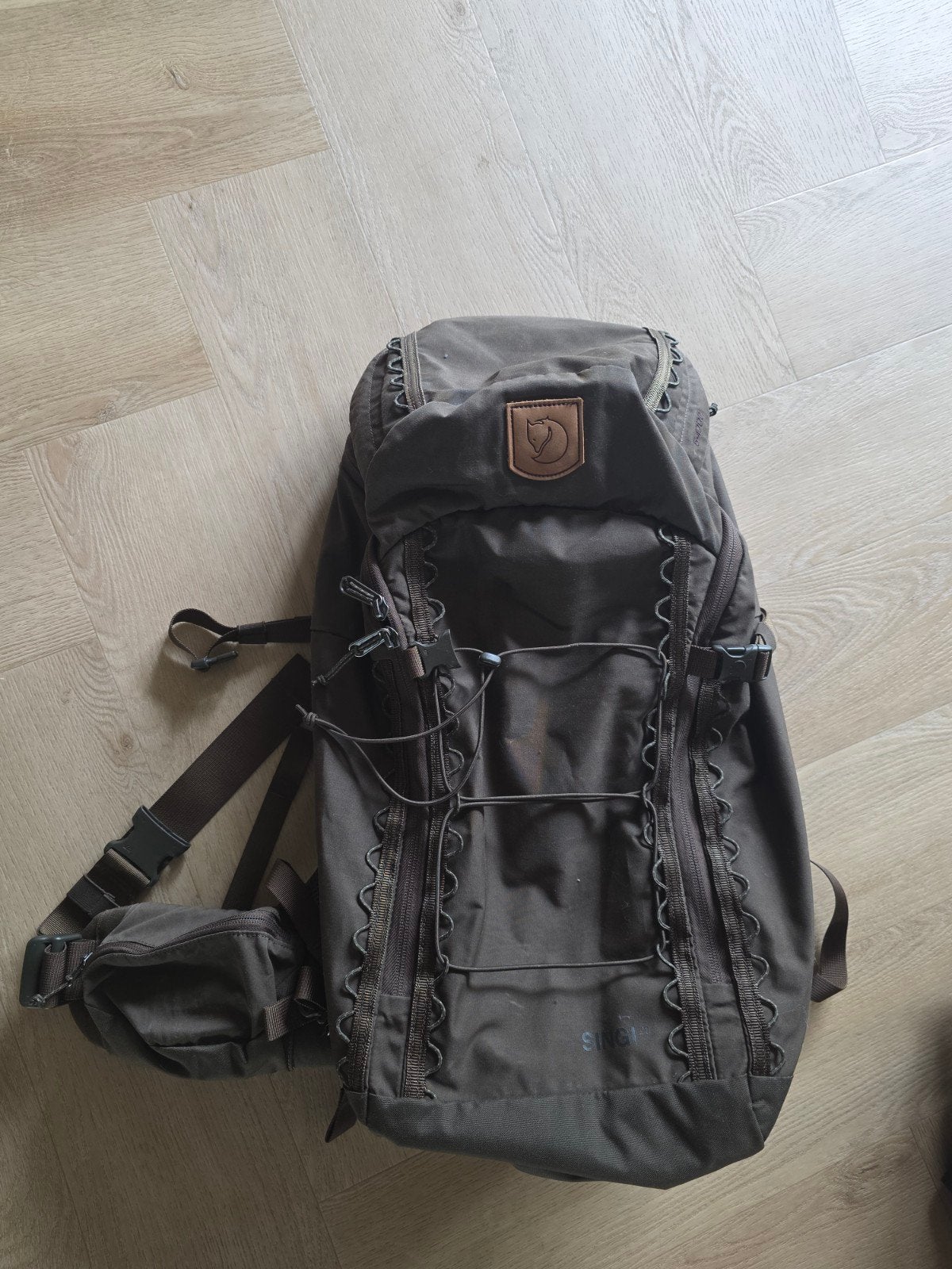 Fjällräven Singi 28 rugzak olive, Ophalen of Verzenden, Zo goed als nieuw, Overige merken, Trekking