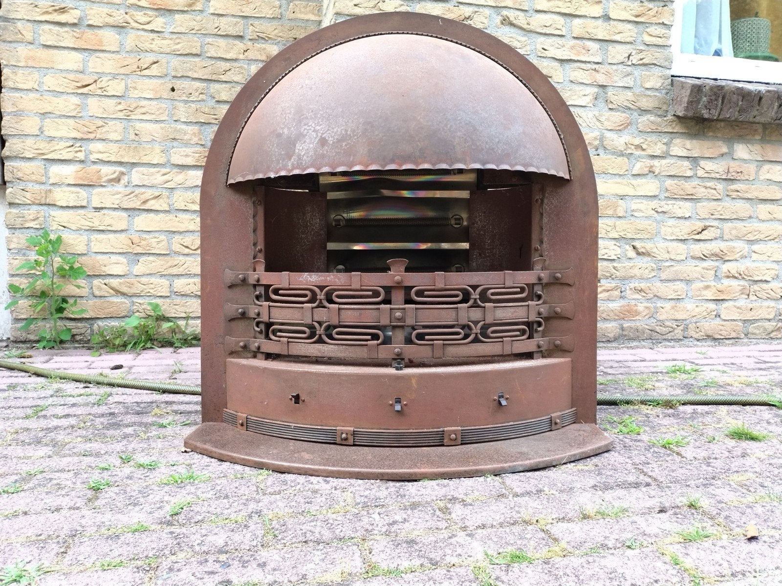Oude electrische kachel, Antiek en Kunst, Ophalen
