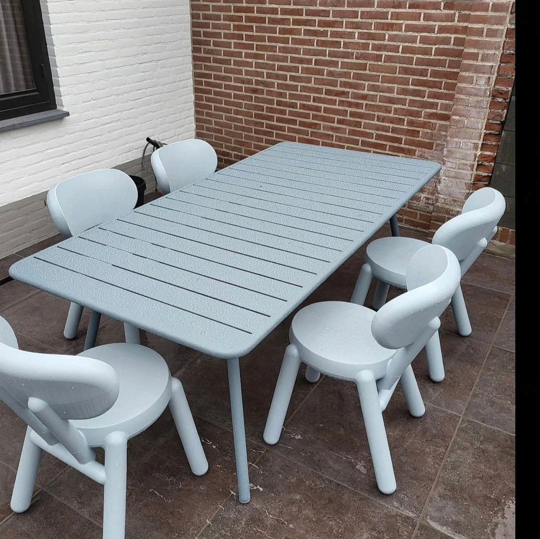 Nieuwe fermob Luxembourg 207x100 Afhaalprijs 1249 euro, Tuin en Terras, Tuintafels, Ophalen, Nieuw, Rechthoekig, Aluminium