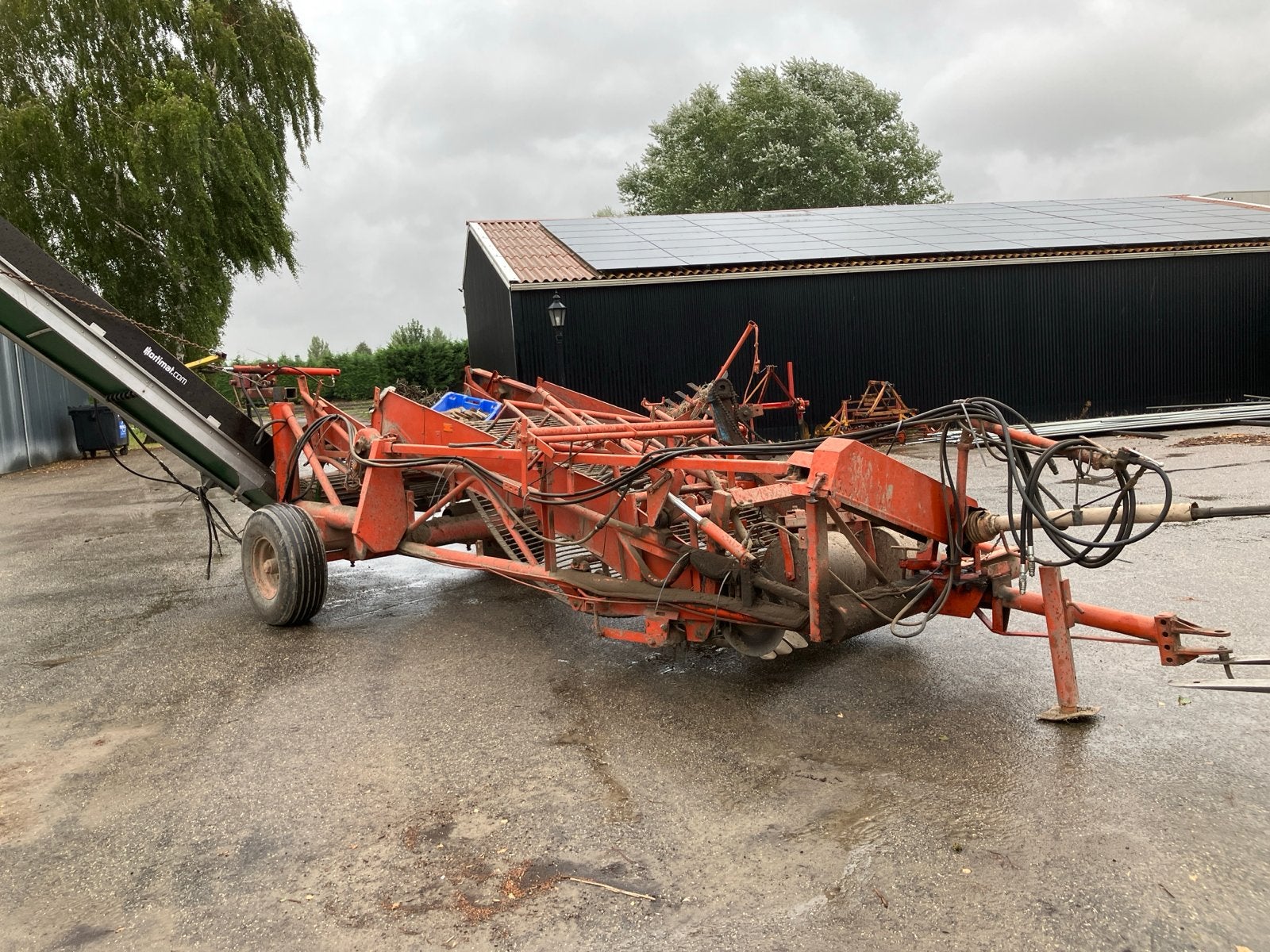 Amac Volbed rooier met transportband pioenen rooier, Zakelijke goederen, Agrarisch | Werktuigen, Ophalen, Bollenteelt, Oogstmachine