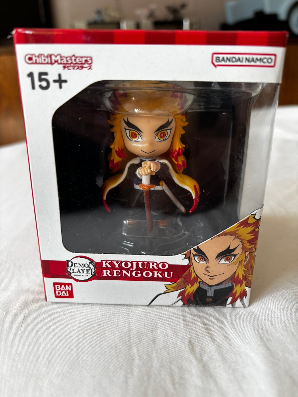 Bandai Chibi Masters Kyojuro Rengoku, Demon Slayer, Verzamelen, Poppetjes en Figuurtjes, Ophalen of Verzenden, Nieuw