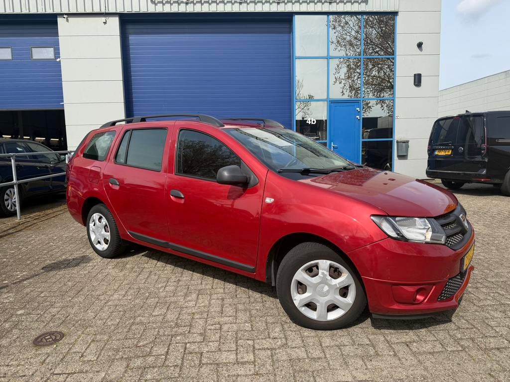 Dacia Logan 0.9 66KW TCE MCV 2014| Airco| Nwe APK| Dakrails, Auto's, Dacia, Voorwielaandrijving, Stof, 40 €/maand, Zwart