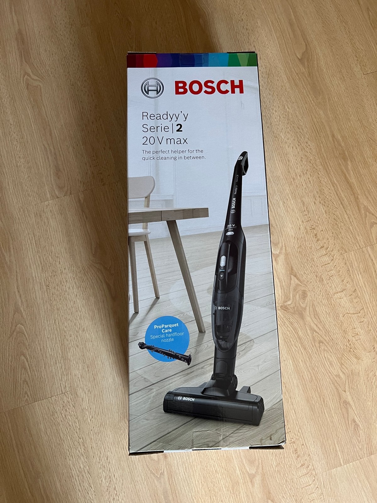 Bosch 2-in-1 Accu-steelstofzuiger 20V Readyy'y Serie 2, Bosch, Ophalen of Verzenden, Reservoir, Steelstofzuiger