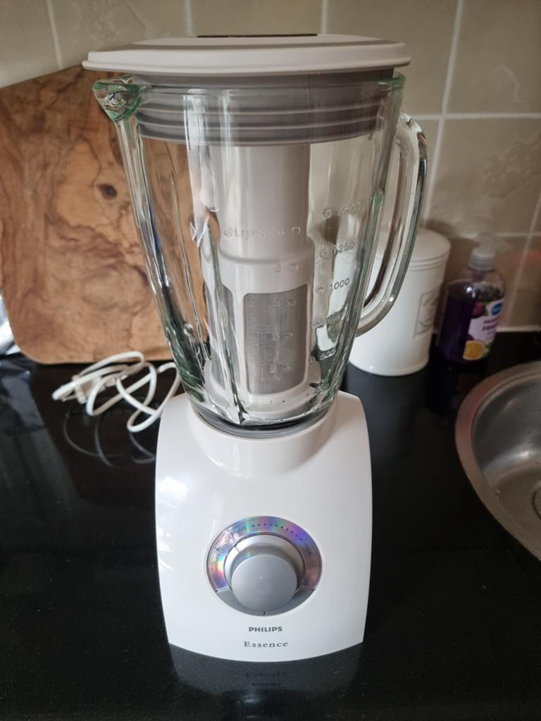 Philips HR2084 blender 1,5 l glas 650 Watt ongebruikt, Witgoed en Apparatuur, Blenders, Ophalen of Verzenden, Nieuw, Blender