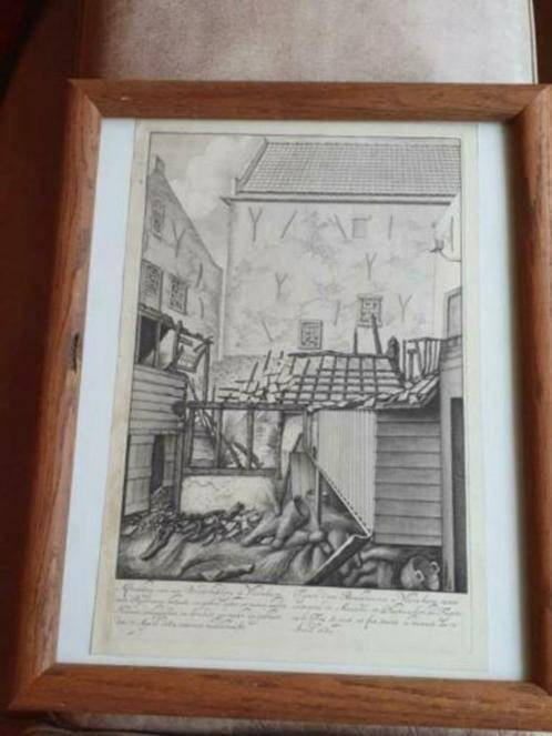 1682 brand broodbakkerij Vloonbrug Jan v d Heyden Amsterdam, Ophalen