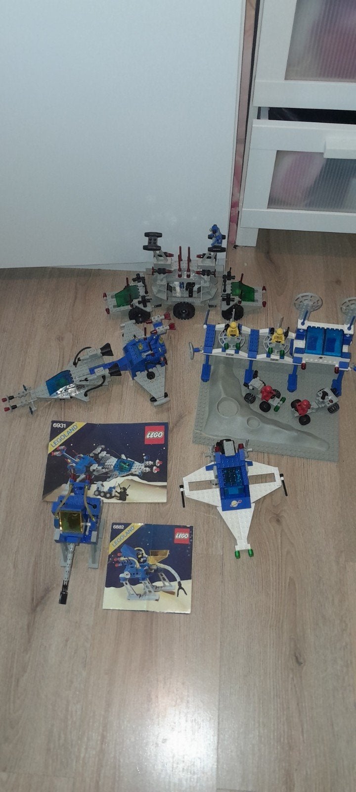 Lego space classic partij 6931 6882 6890 6930 6952 netjes, Lego, Ophalen of Verzenden, Space, Complete set
