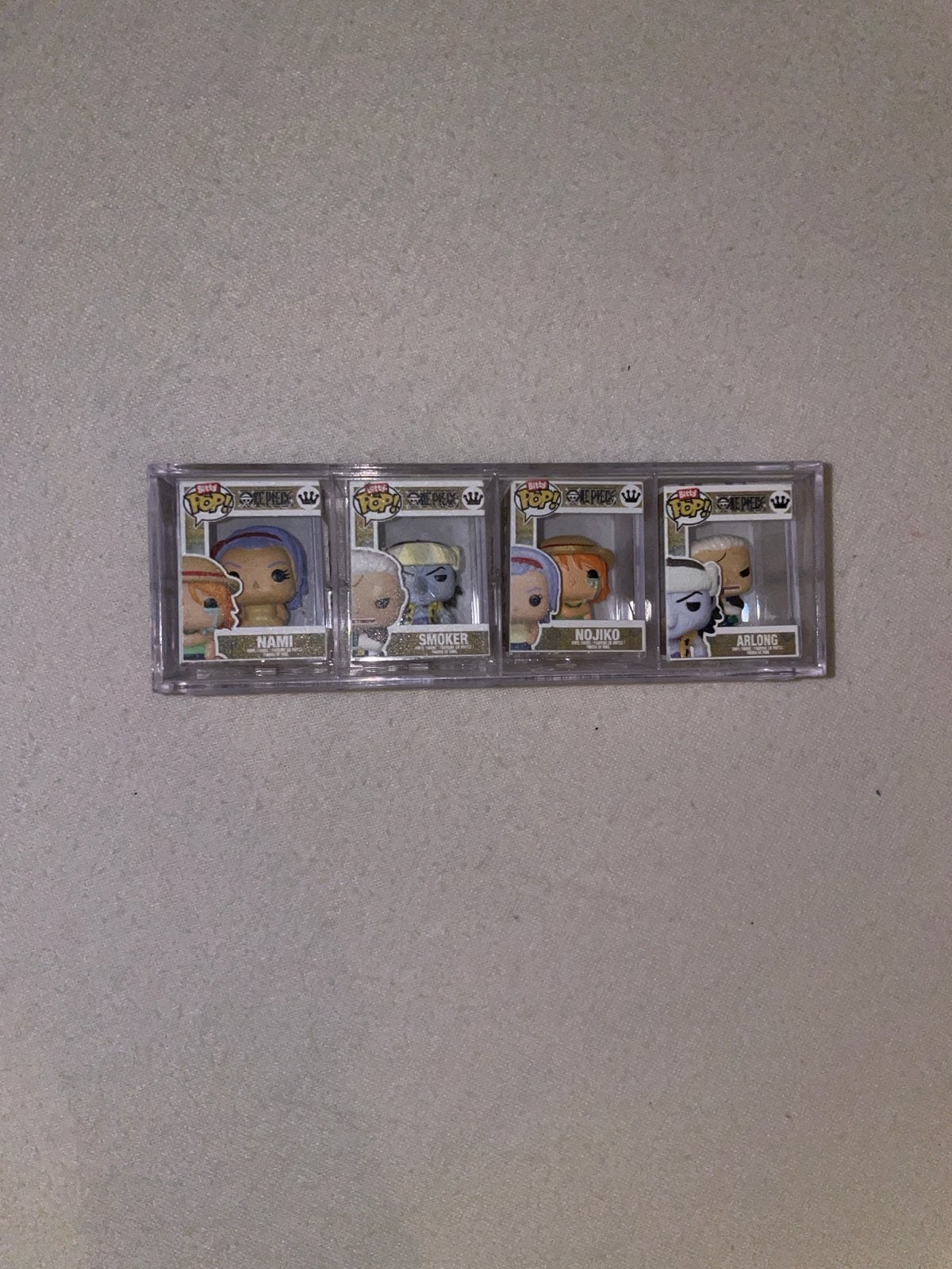 Funko Bitty Pop! One Piece set met houder, Verzamelen, Ophalen of Verzenden, Nieuw
