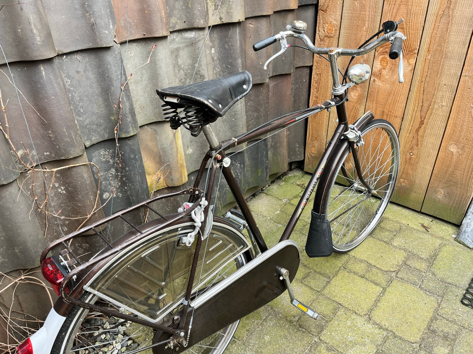 Gazelle Populair fiets - Klassieke stadsfiets, Fietsen en Brommers, Ophalen, Minder dan 10 versnellingen, Gebruikt, Staal