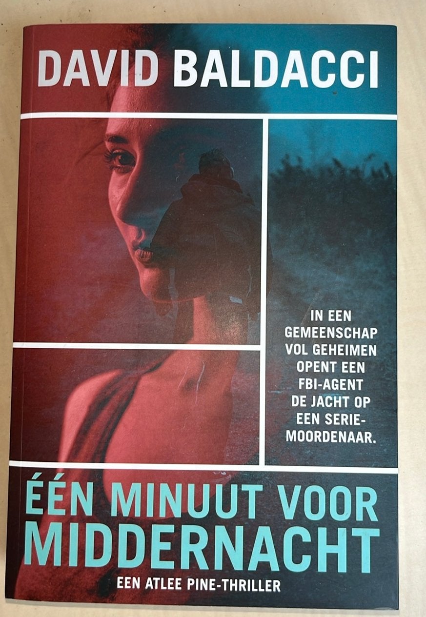 Één Minuut Voor Middernacht - Atlee Pine - David Baldacci, Boeken, Ophalen of Verzenden, Zo goed als nieuw, Wereld overig