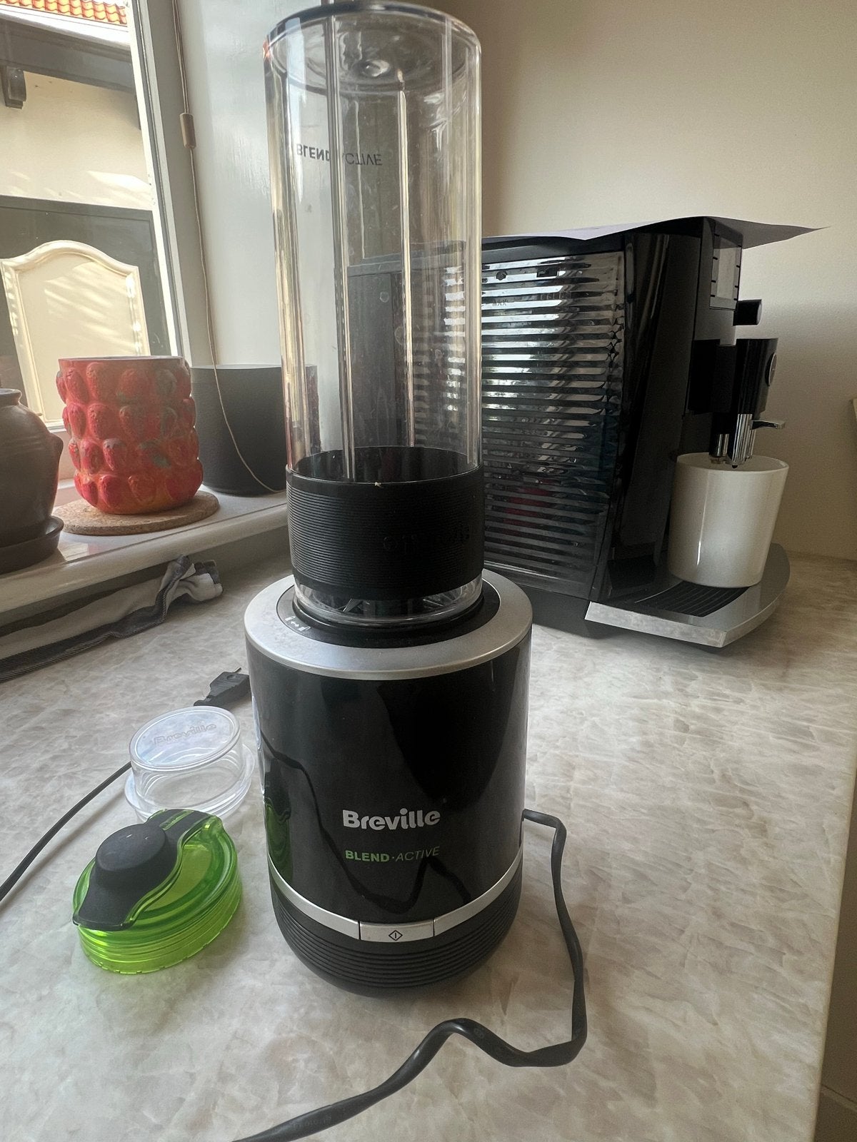 Breville Blend-Active VBL 120X compacte blender, Ophalen, Gebruikt, Blender to go