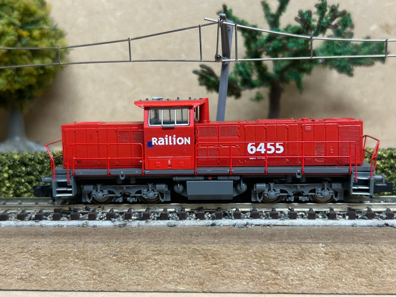 Trix Minitrix 12217 Railion Locomotief Digitaal, Trix, Ophalen of Verzenden, Zo goed als nieuw, Gelijkstroom