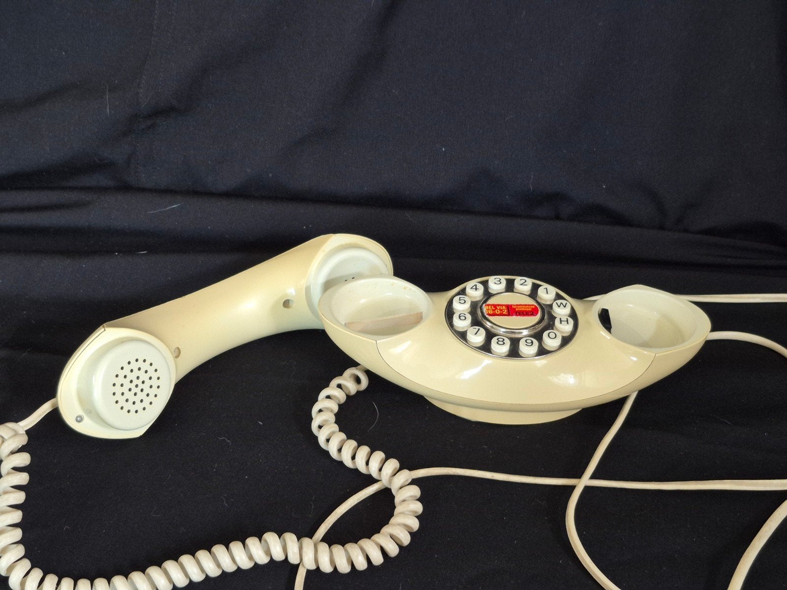 Vintage retro telefoon ptt wenen hoorn op de haak, Ophalen of Verzenden, Gebruikt