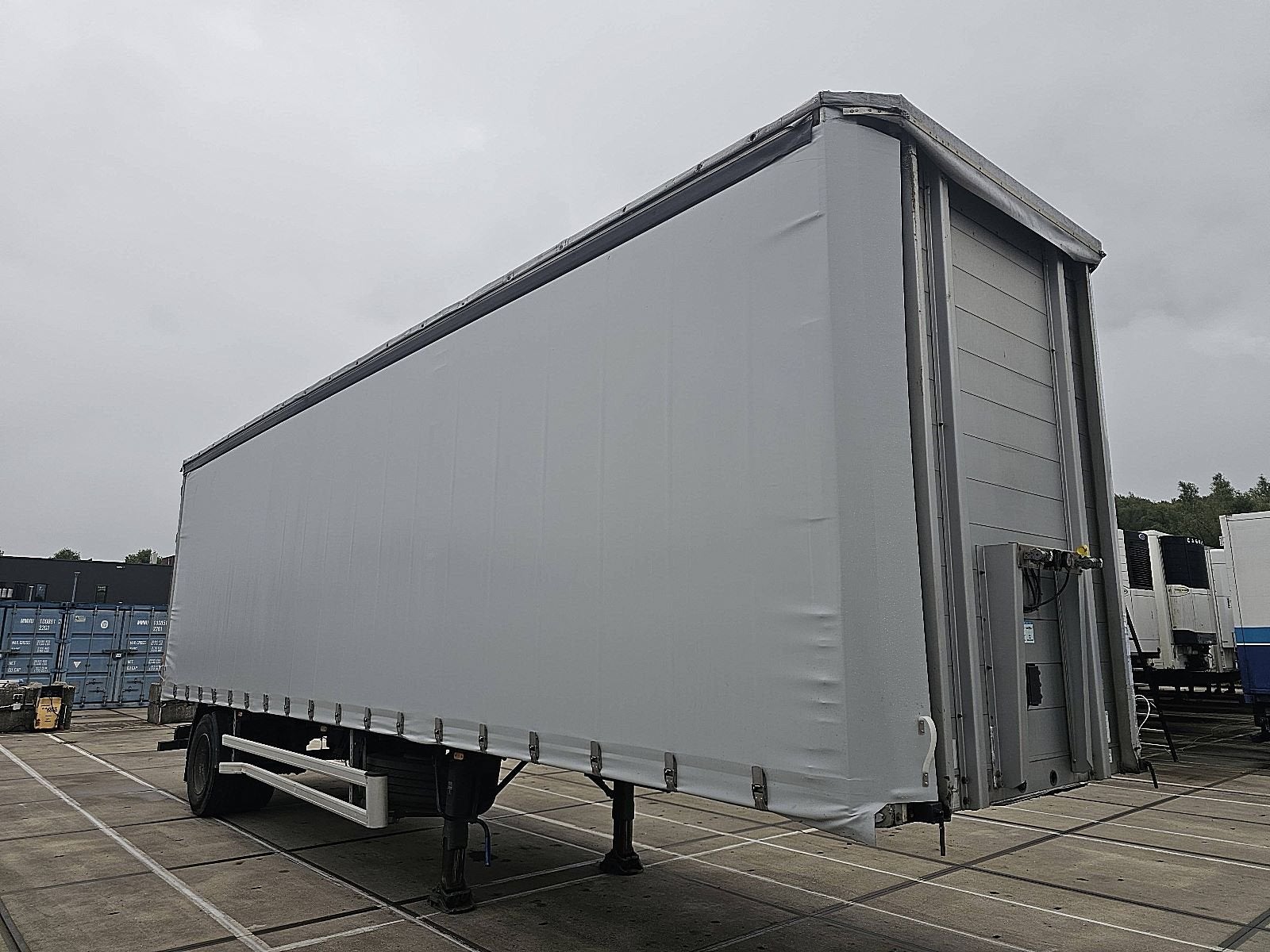 SYSTEM TRAILERS PS10 city new curtains, Auto's, Overige kleuren, Bedrijf, Aanhangers en Opleggers, Te koop