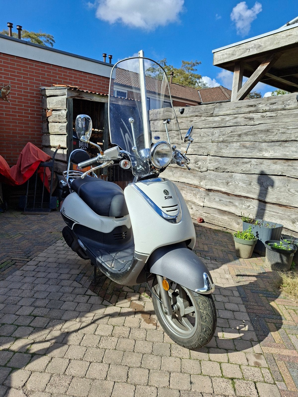 Sym Allo scooter, Fietsen en Brommers, Gebruikt, Maximaal 45 km/u, Allo, Ophalen of Verzenden