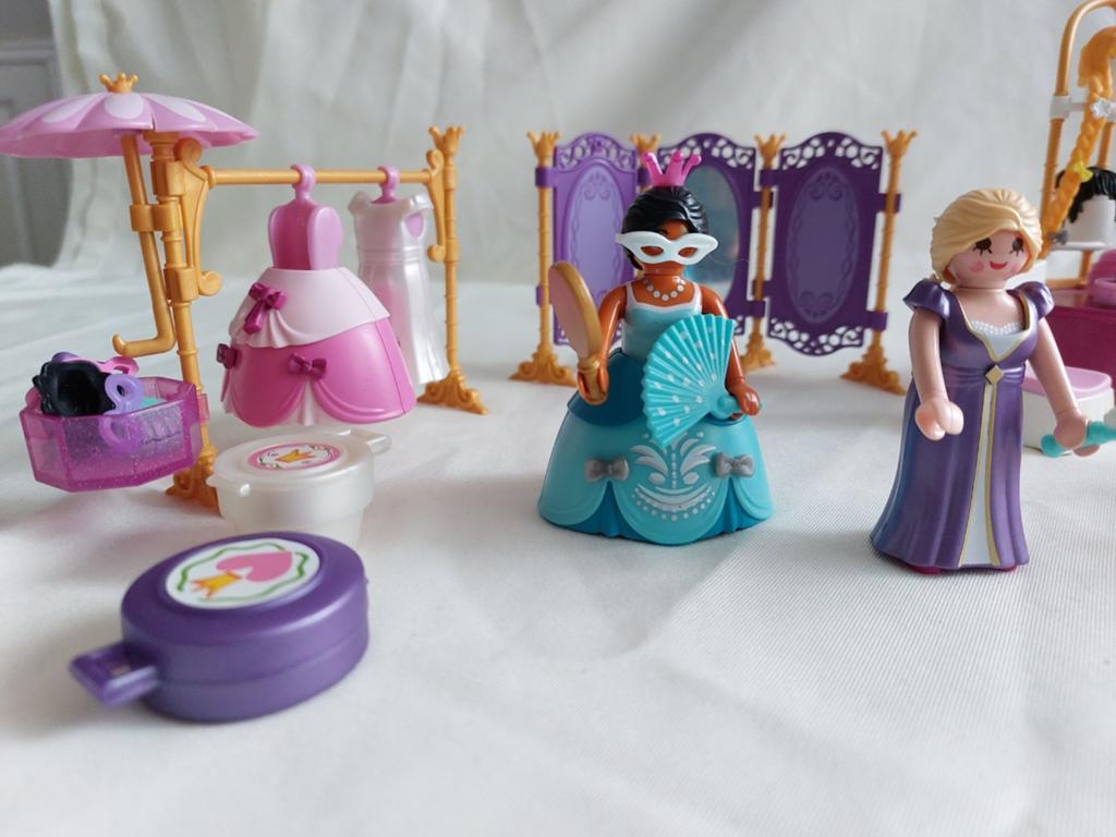 Playmobil Prinsessen kleedkamer set 9158/6850, Kinderen en Baby's, Speelgoed | Overig, Zo goed als nieuw, Meisje, Ophalen of Verzenden