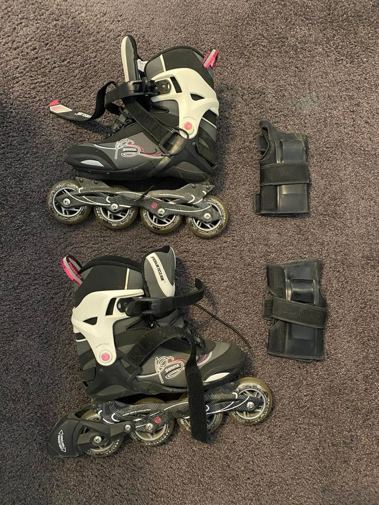 Powerslide Phuzion Inline Skates EU 39 met polsbeschermers, Gebruikt, Ophalen of Verzenden, Inline skates 4 wielen, Powerslide