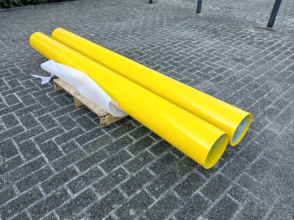 Nieuwe Rampaal / Afzetpaal / Aanrijdbeveiliging 219mm, Ophalen, Nieuw, IJzer