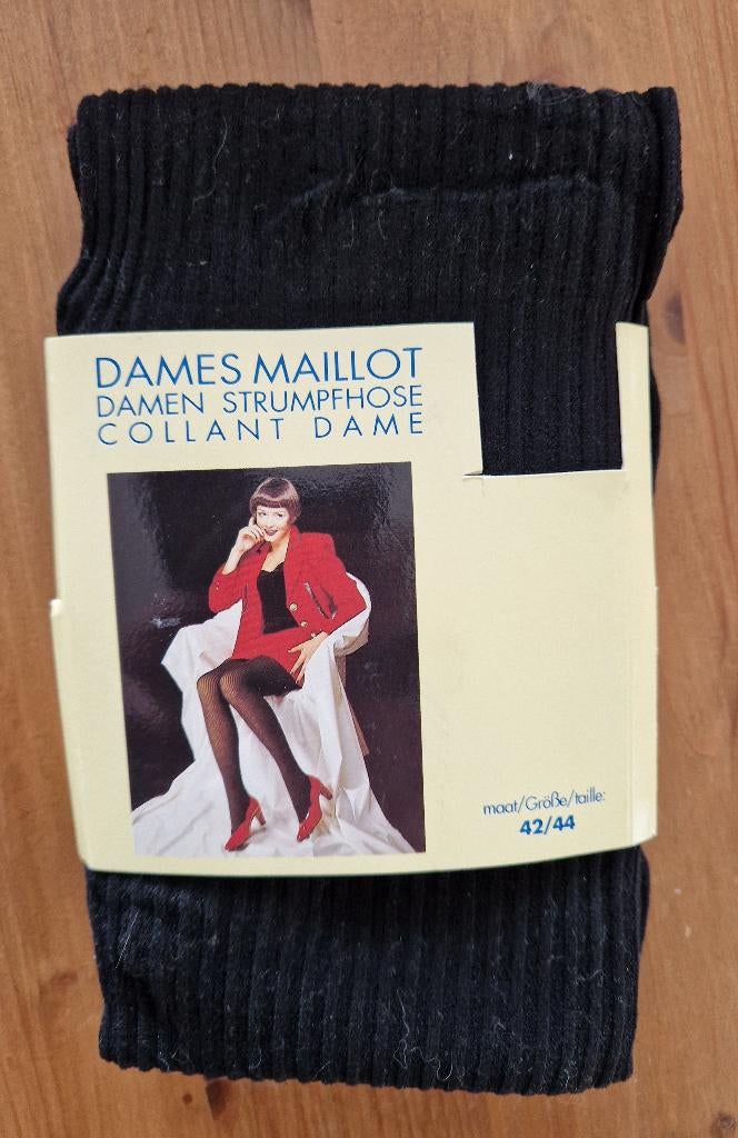 Nieuwe zwarte dames maillot maat 42/44  * a, Kleding | Dames, Leggings, Maillots en Panty's, Zwart, Maat 40/42 (M), Ophalen of Verzenden