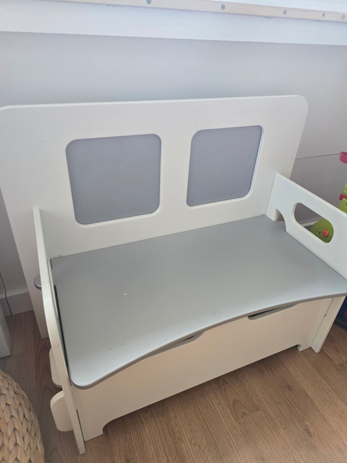 Jets & Two kinderbankje met opbergruimte, Ophalen, Gebruikt, Stoel