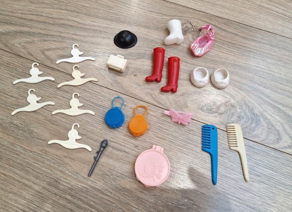 Allerlei vintage barbie accessoires, Verzenden, Gebruikt, Accessoires