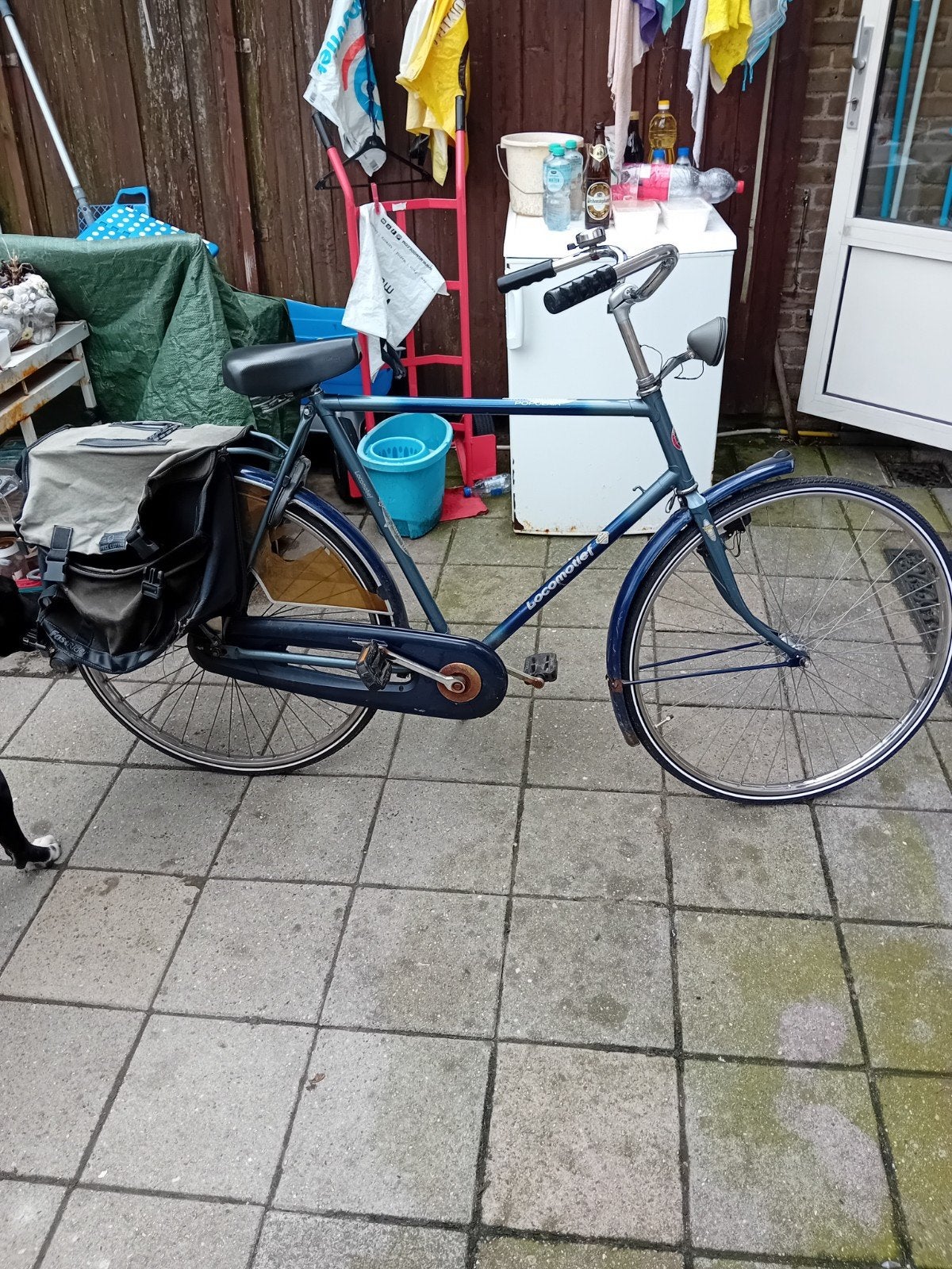 Locomotief Stadsfiets - Klassiek en Degelijk, Fietsen en Brommers, 57 tot 61 cm, Ophalen of Verzenden, Gebruikt, Overige merken