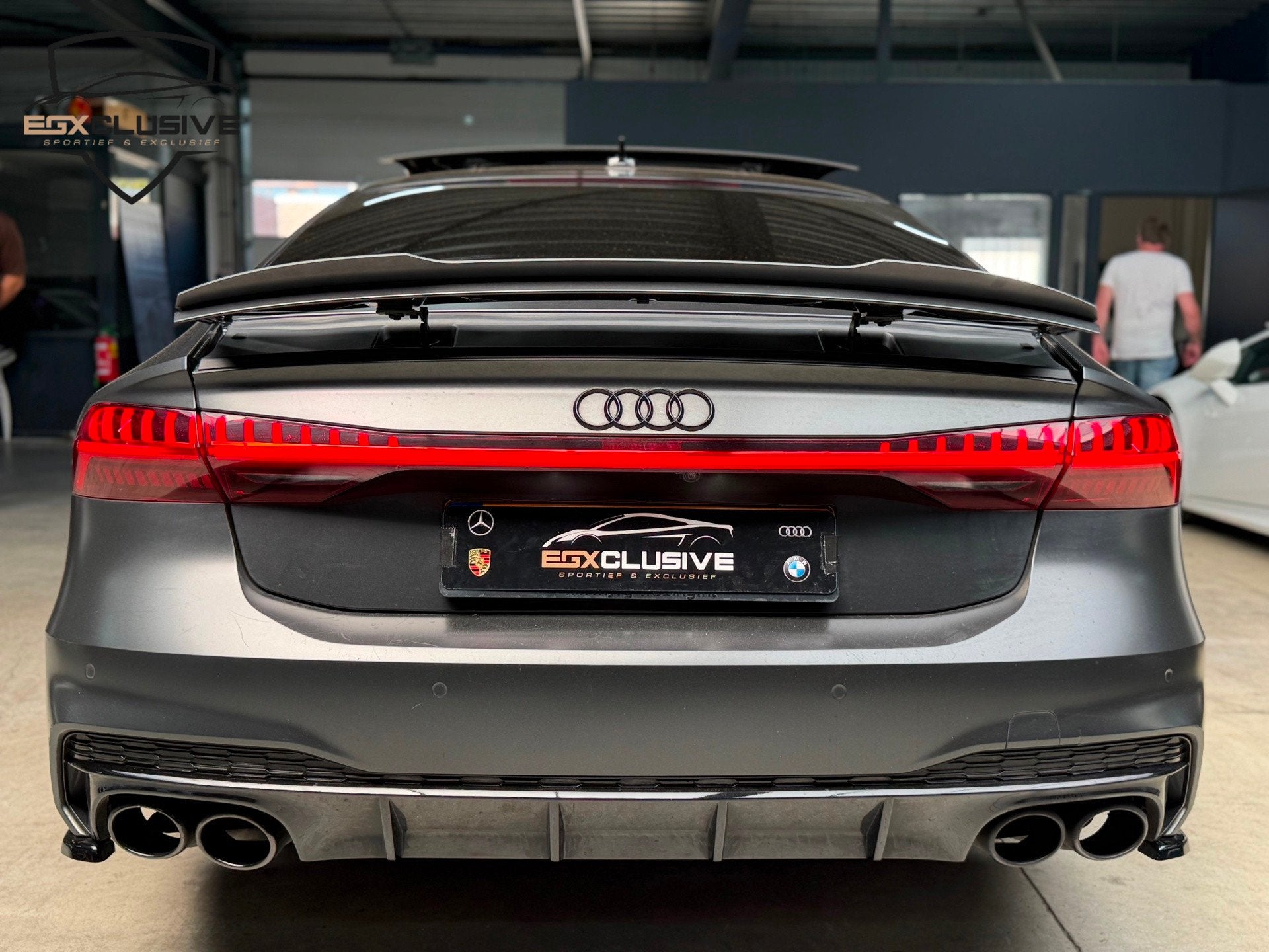 Audi A7 Sportback 50 TFSI e quattro Pro Line S PANO|360CAMER, Auto's, Audi, Dealer onderhouden, Gebruikt, 4 cilinders, 4 stoelen