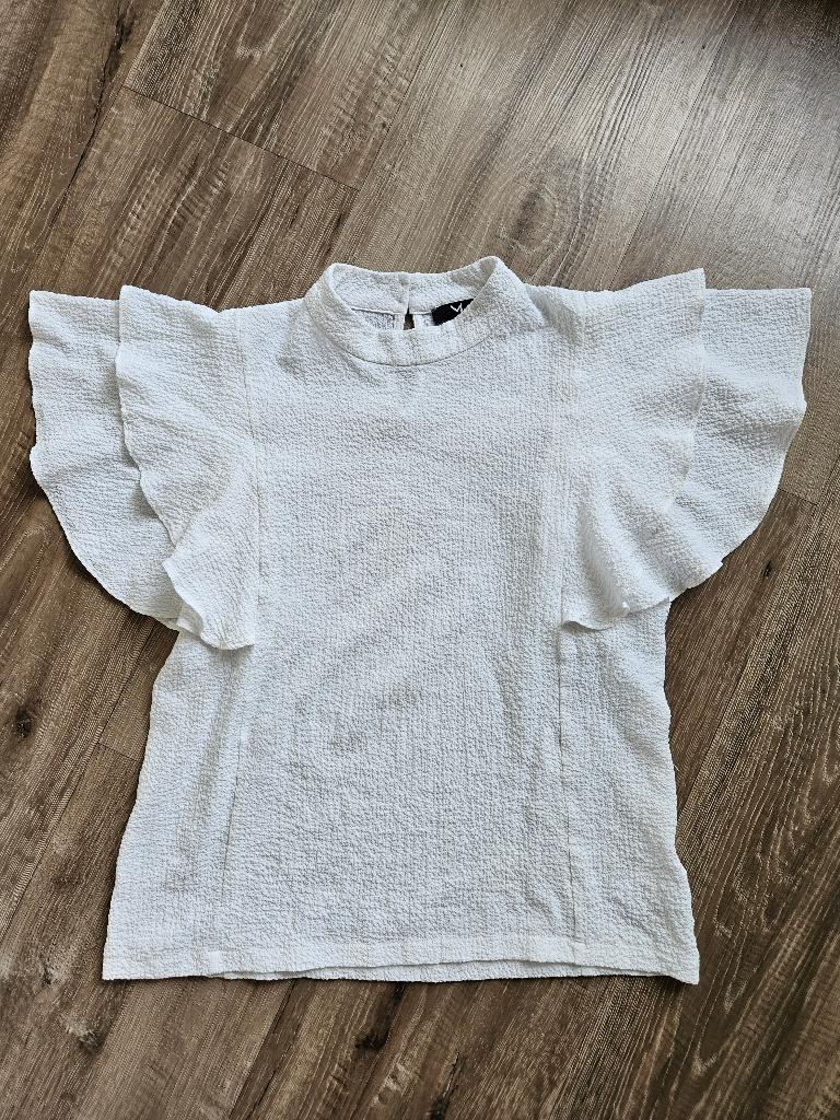 Top shirt wit Most Wanted XL bijna nieuw, Wit, Maat 46/48 (XL) of groter, Ophalen of Verzenden, Zo goed als nieuw