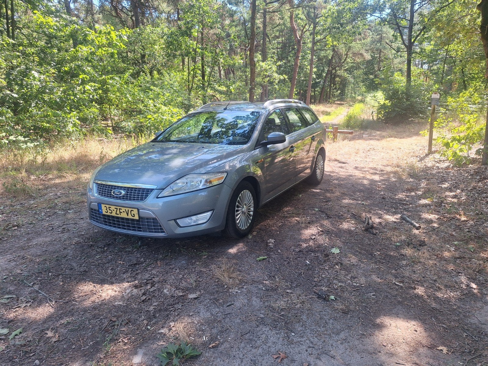 Ford Mondeo 2.0 16V 107KW Wagon 2008 Grijs, Auto's, 145 pk, Stof, 4 cilinders, Mondeo