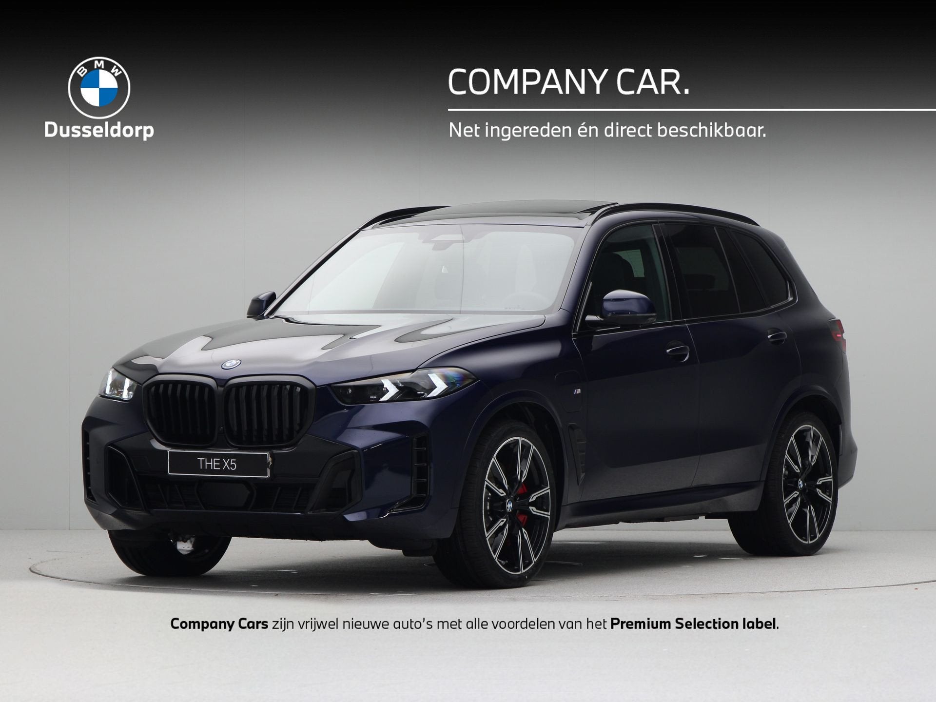 BMW X5 xDrive50e (bj 2026, automaat), Auto's, 2395 kg, Met garantie (alle), Blauw, Overige brandstoffen